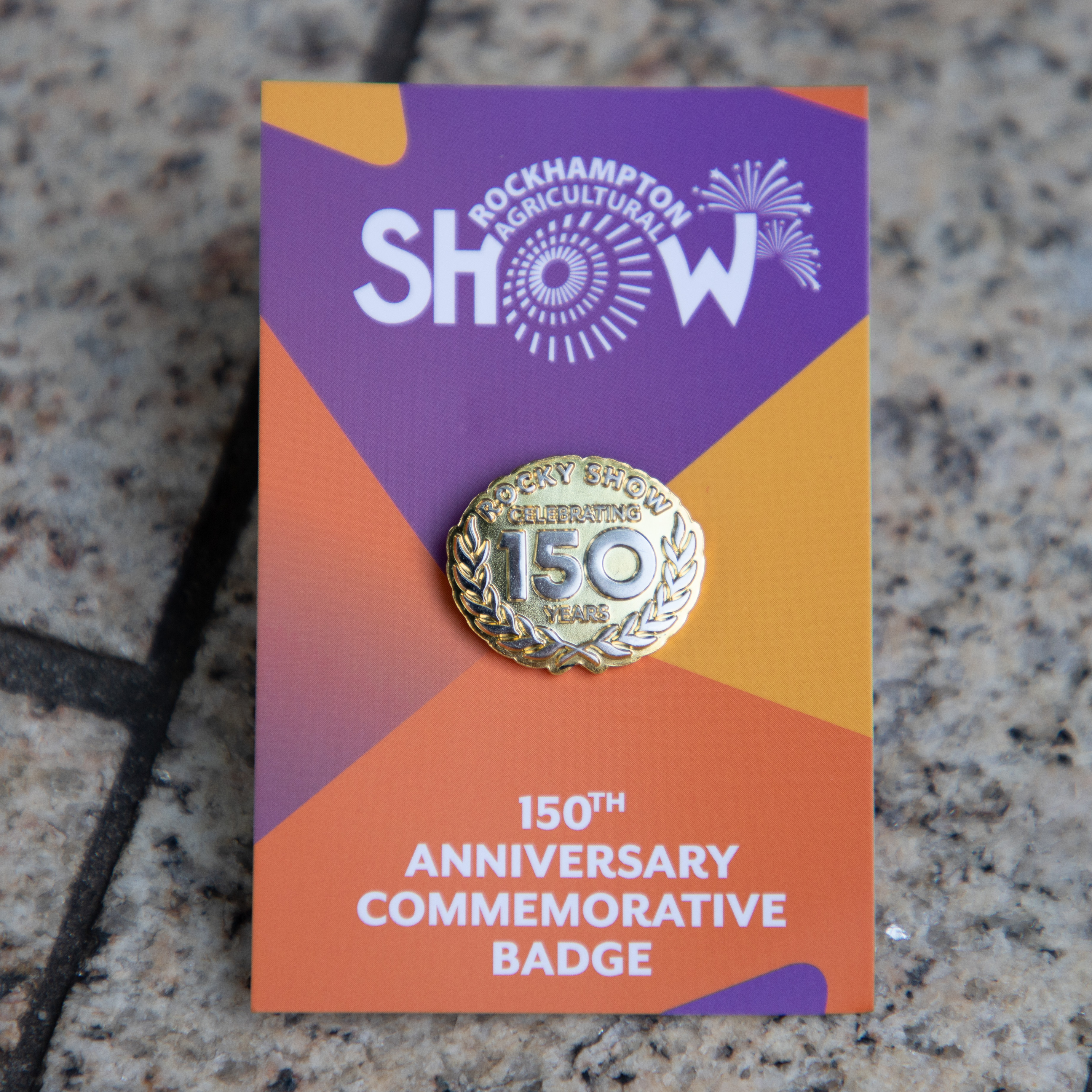 Rockhampton Agricultural Show 150th Anniversary Pin